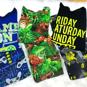 Used kid boy pj bundle
